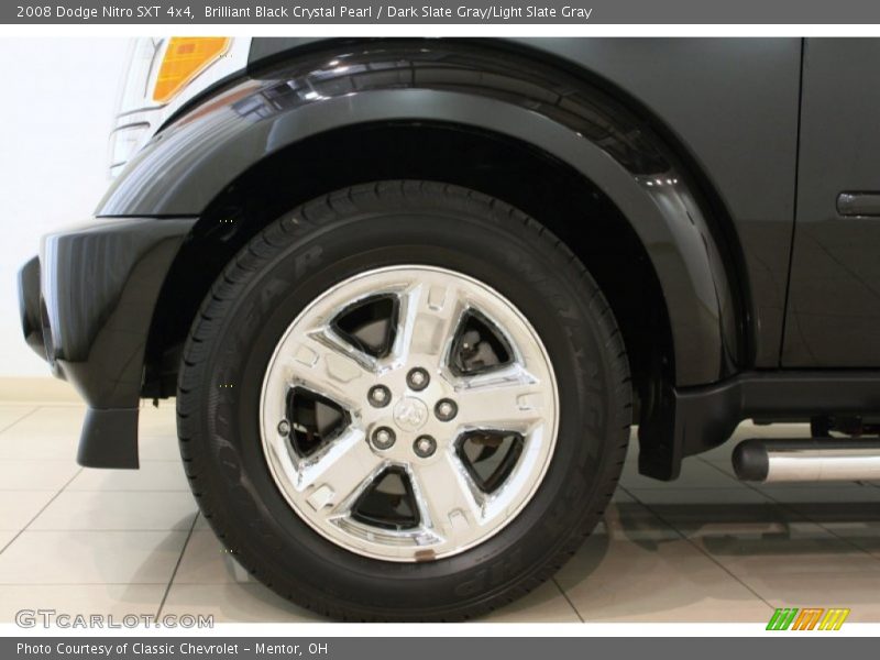 Brilliant Black Crystal Pearl / Dark Slate Gray/Light Slate Gray 2008 Dodge Nitro SXT 4x4
