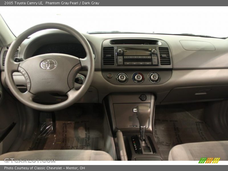 Phantom Gray Pearl / Dark Gray 2005 Toyota Camry LE