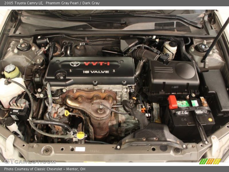Phantom Gray Pearl / Dark Gray 2005 Toyota Camry LE