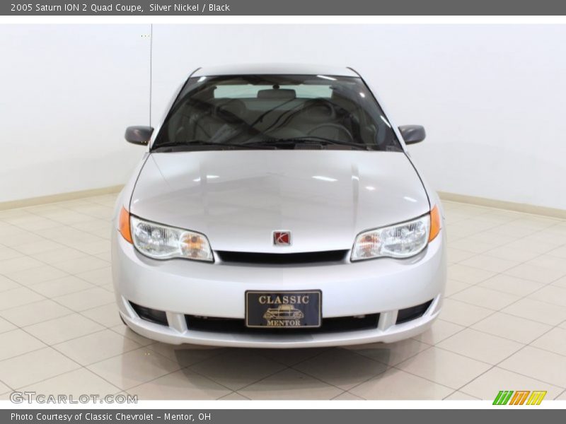 Silver Nickel / Black 2005 Saturn ION 2 Quad Coupe