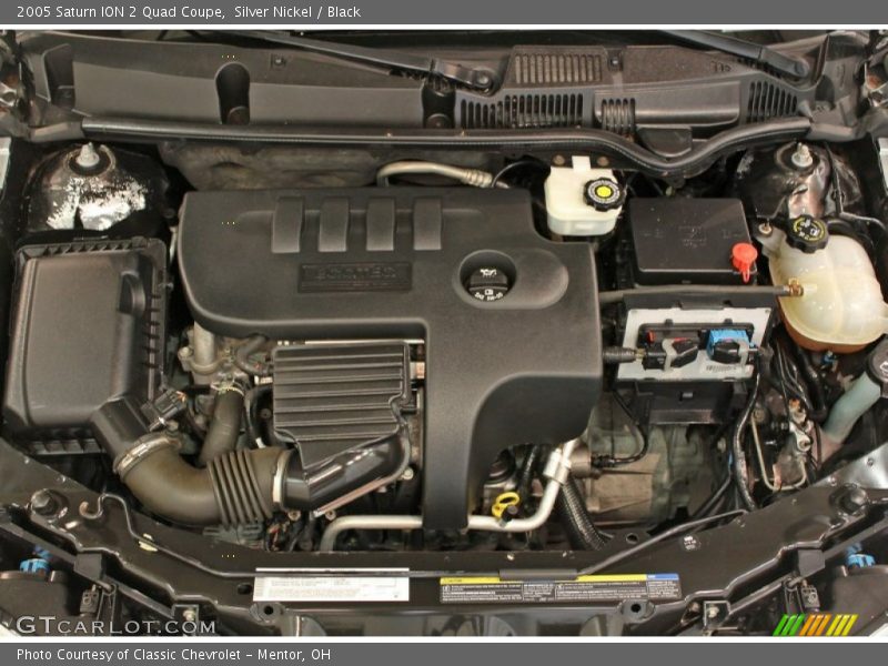  2005 ION 2 Quad Coupe Engine - 2.2 Liter DOHC 16-Valve Ecotec 4 Cylinder