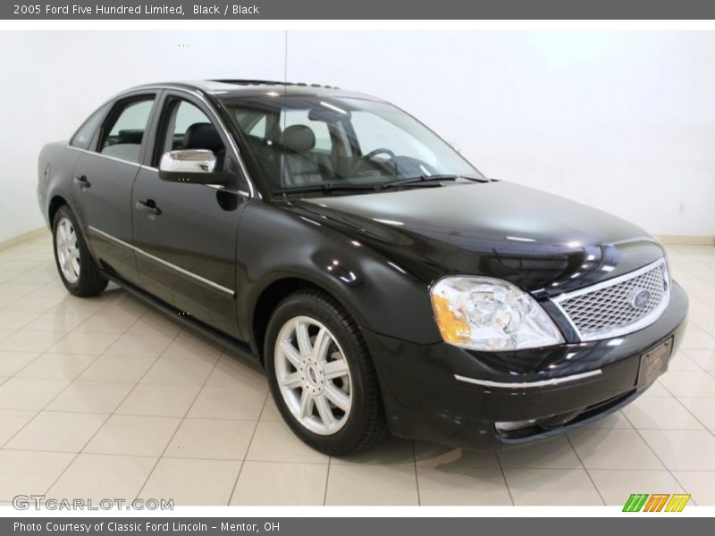 Black / Black 2005 Ford Five Hundred Limited