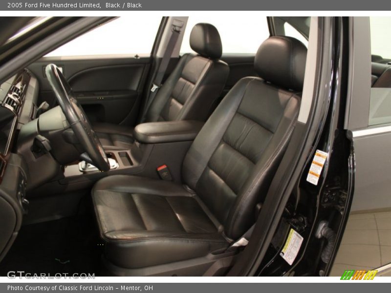  2005 Five Hundred Limited Black Interior