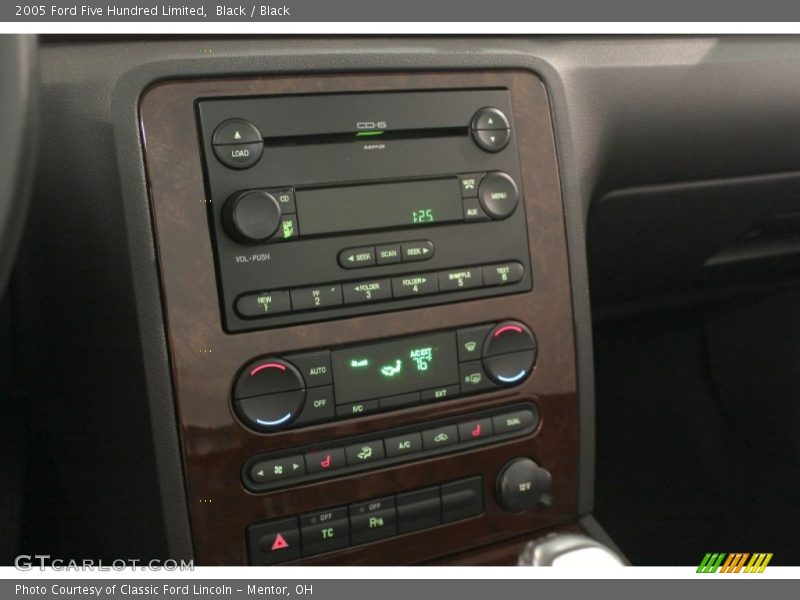 Controls of 2005 Five Hundred Limited