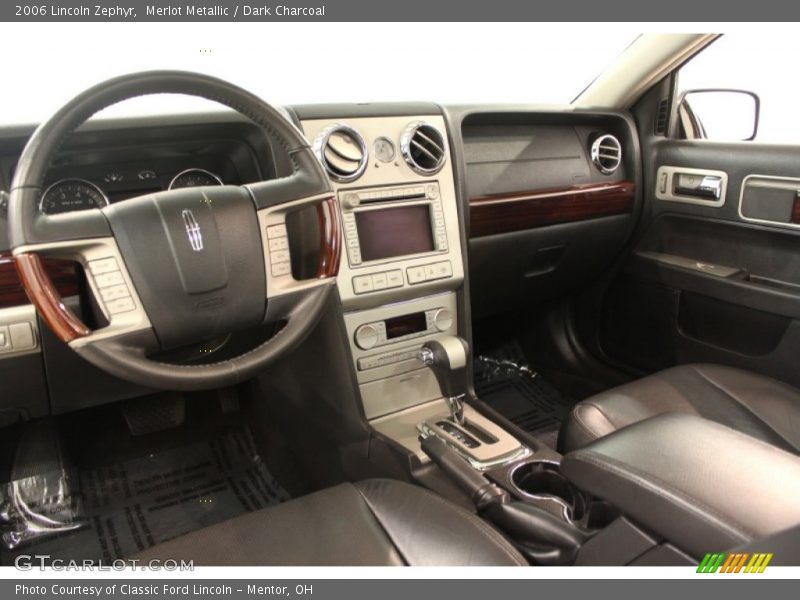 Merlot Metallic / Dark Charcoal 2006 Lincoln Zephyr