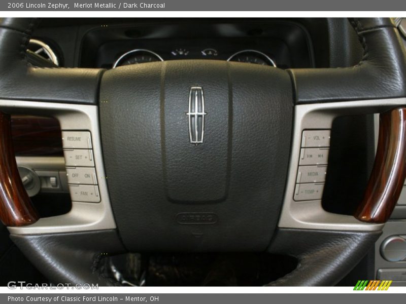 Merlot Metallic / Dark Charcoal 2006 Lincoln Zephyr