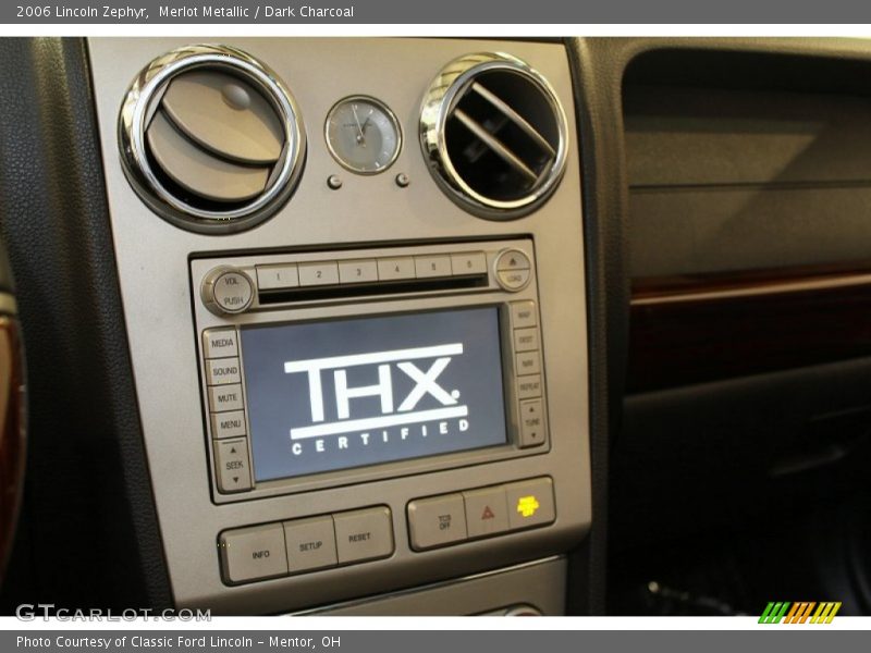 Merlot Metallic / Dark Charcoal 2006 Lincoln Zephyr