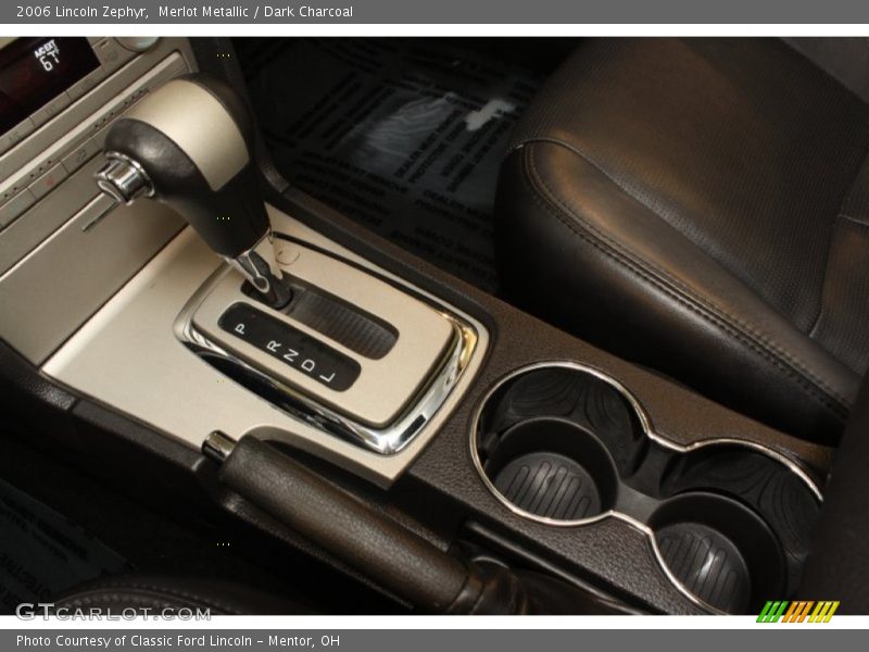 Merlot Metallic / Dark Charcoal 2006 Lincoln Zephyr