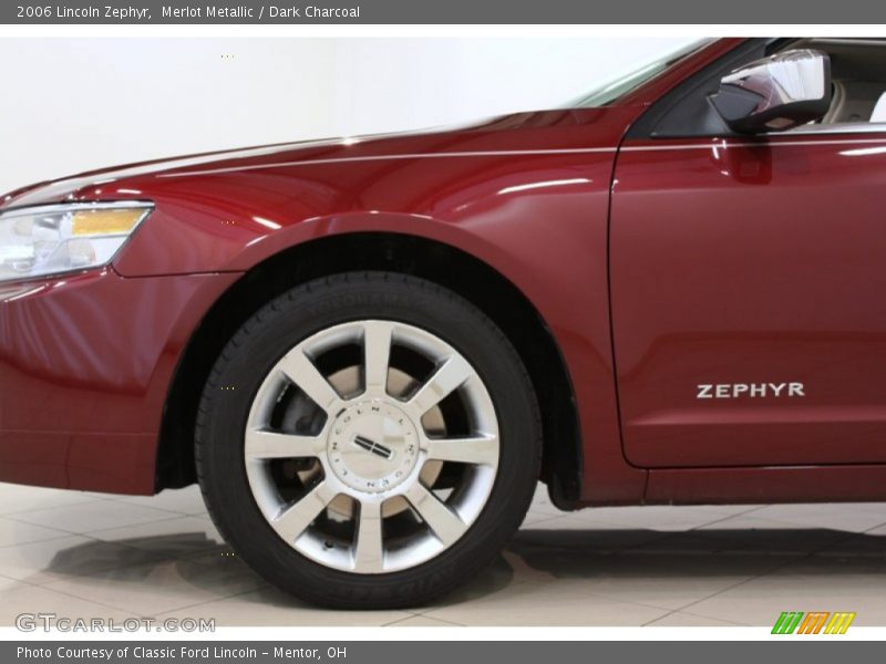 Merlot Metallic / Dark Charcoal 2006 Lincoln Zephyr