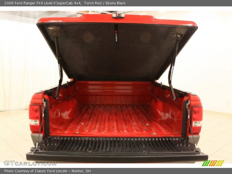 Torch Red / Ebony Black 2006 Ford Ranger FX4 Level II SuperCab 4x4