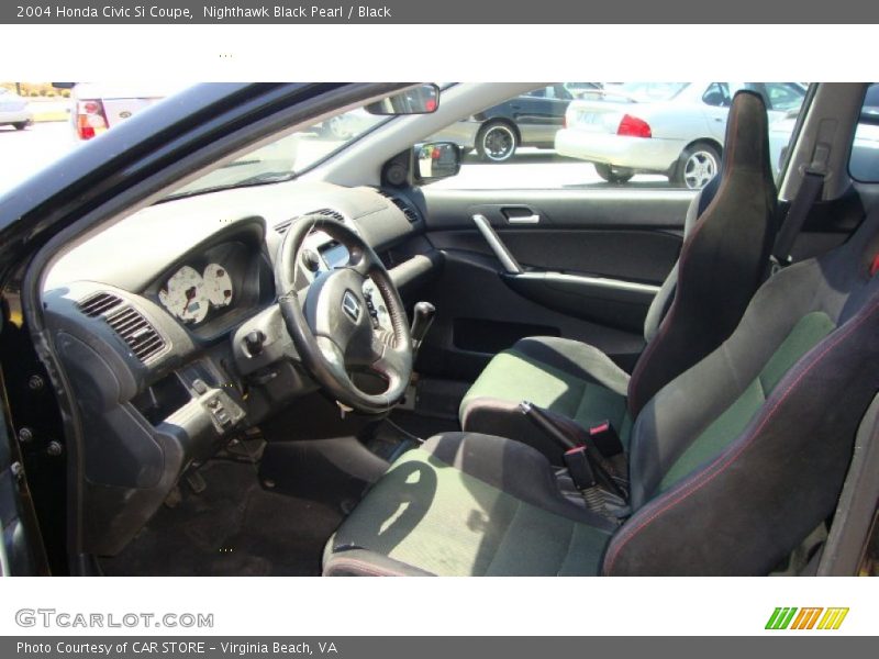  2004 Civic Si Coupe Black Interior