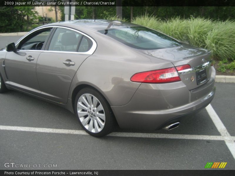 Lunar Grey Metallic / Charcoal/Charcoal 2009 Jaguar XF Luxury