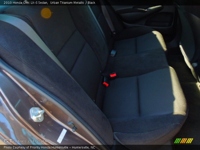 Urban Titanium Metallic / Black 2010 Honda Civic LX-S Sedan