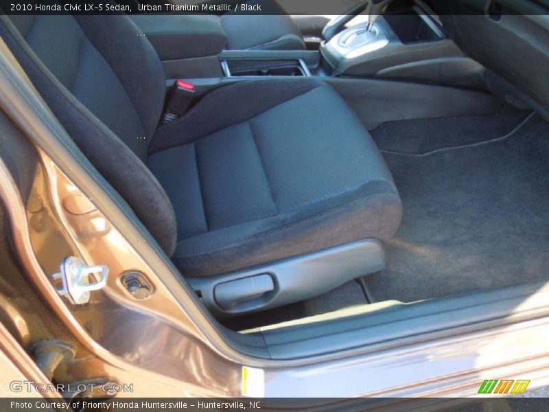 Urban Titanium Metallic / Black 2010 Honda Civic LX-S Sedan