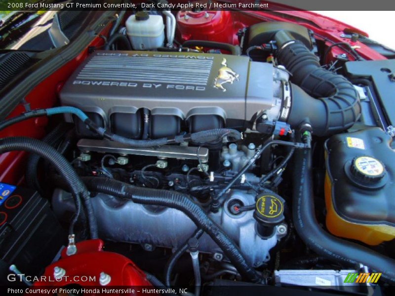  2008 Mustang GT Premium Convertible Engine - 4.6 Liter SOHC 24-Valve VVT V8