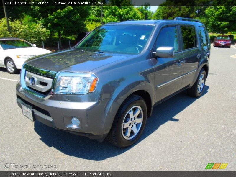 Polished Metal Metallic / Gray 2011 Honda Pilot Touring