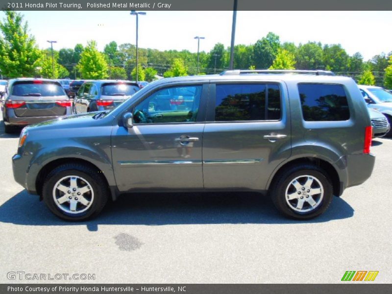Polished Metal Metallic / Gray 2011 Honda Pilot Touring