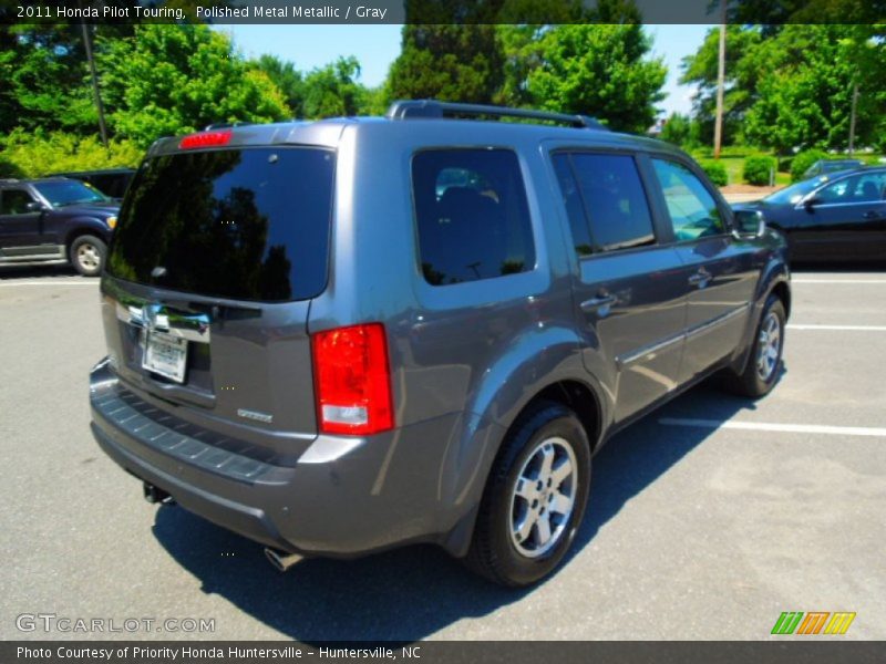 Polished Metal Metallic / Gray 2011 Honda Pilot Touring