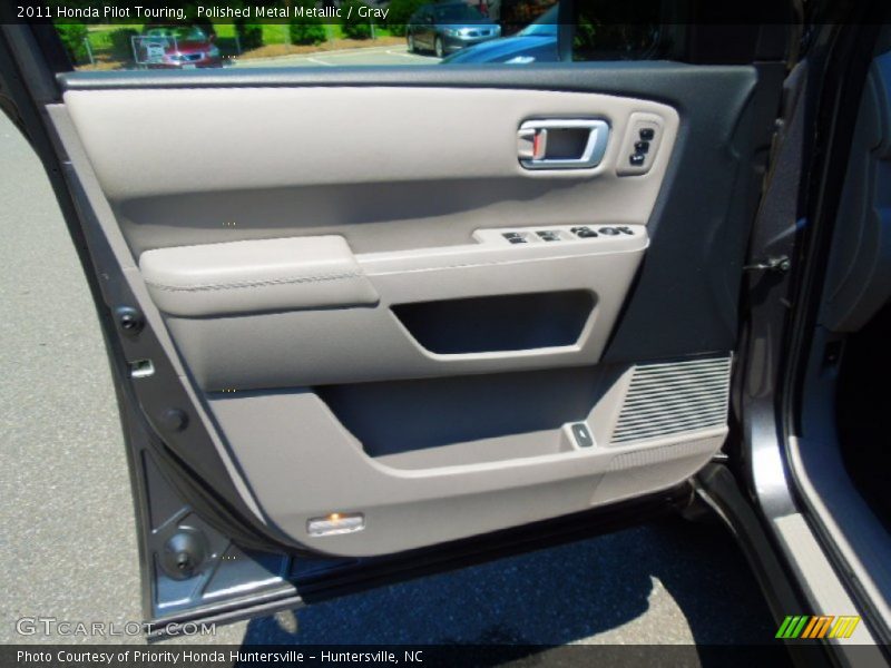 Polished Metal Metallic / Gray 2011 Honda Pilot Touring