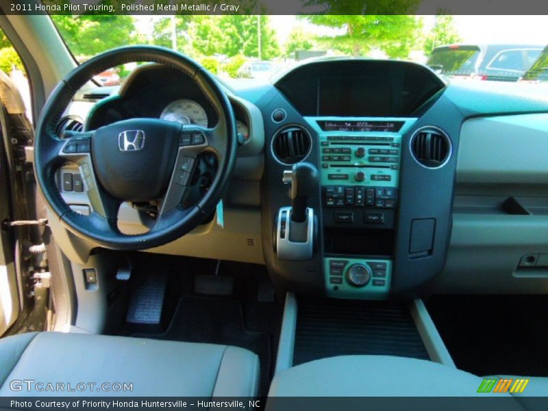 Polished Metal Metallic / Gray 2011 Honda Pilot Touring