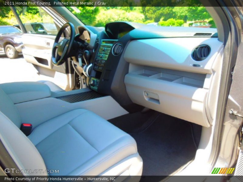 Polished Metal Metallic / Gray 2011 Honda Pilot Touring