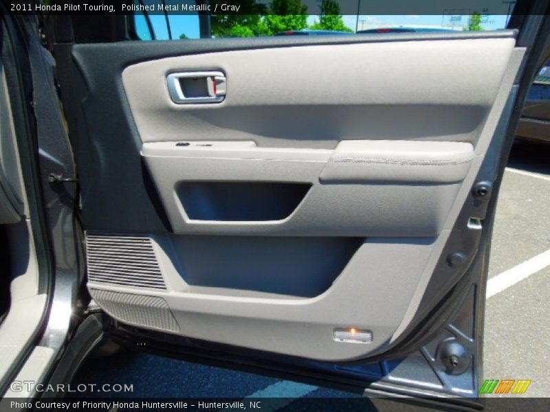Polished Metal Metallic / Gray 2011 Honda Pilot Touring
