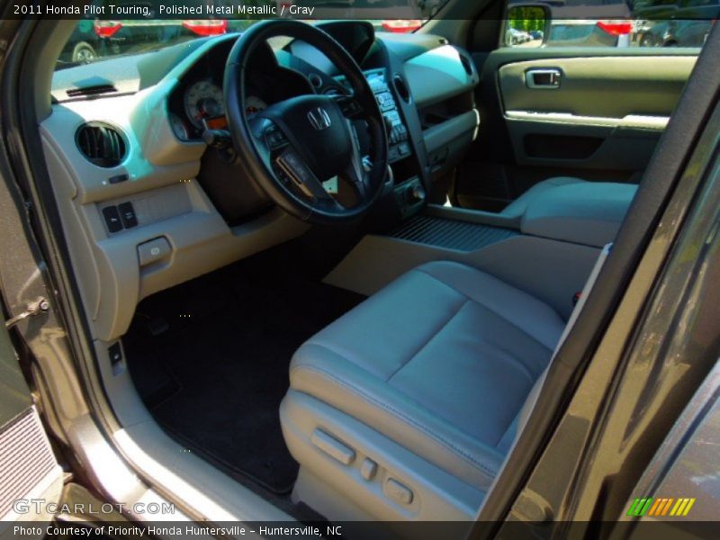 Polished Metal Metallic / Gray 2011 Honda Pilot Touring