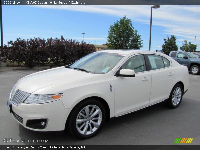  2009 MKS AWD Sedan White Suede