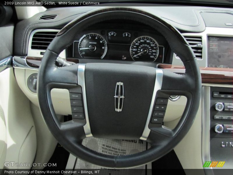  2009 MKS AWD Sedan Steering Wheel