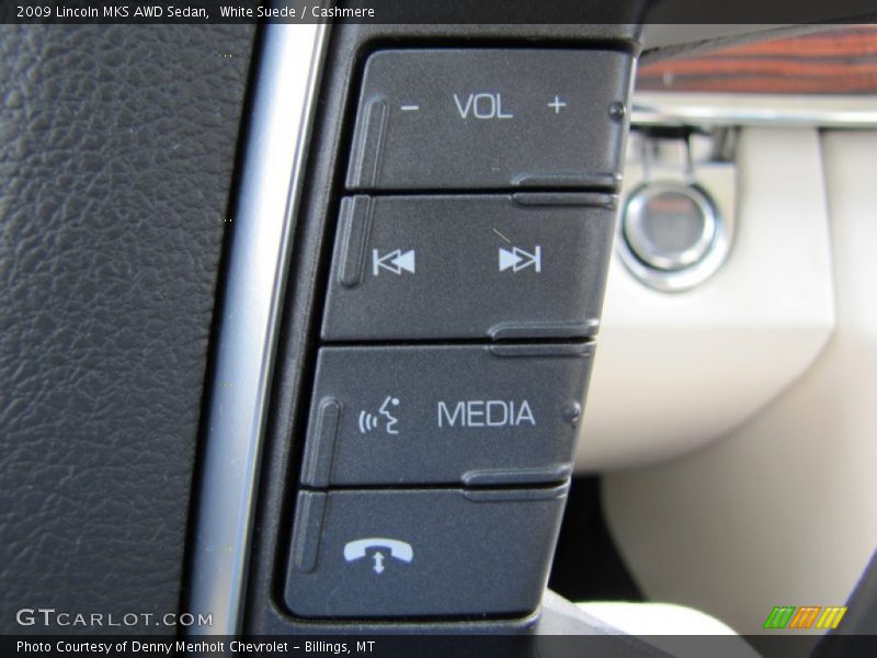 Controls of 2009 MKS AWD Sedan