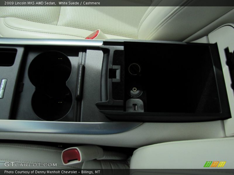 White Suede / Cashmere 2009 Lincoln MKS AWD Sedan