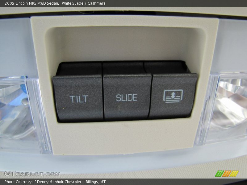 Controls of 2009 MKS AWD Sedan