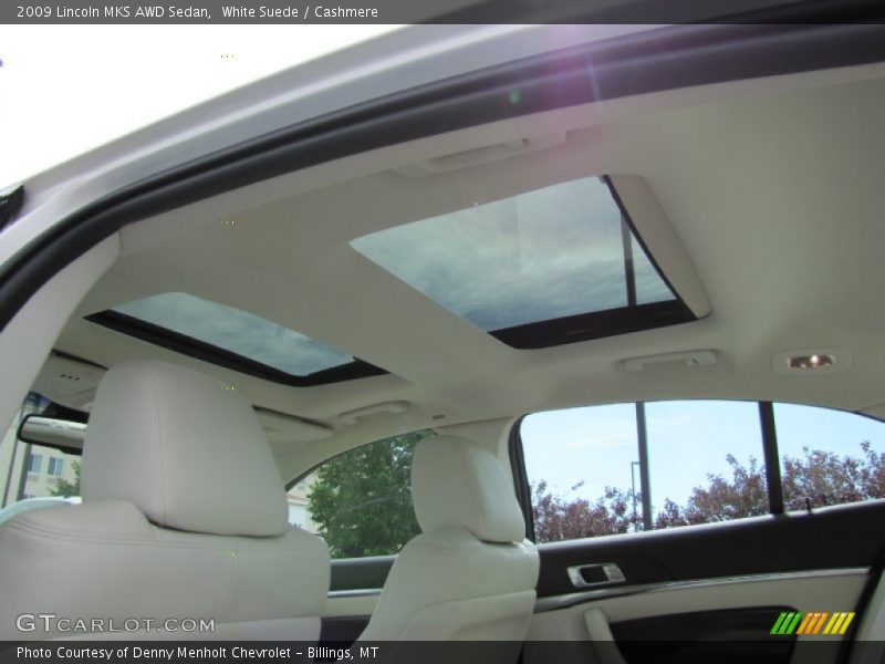 Sunroof of 2009 MKS AWD Sedan