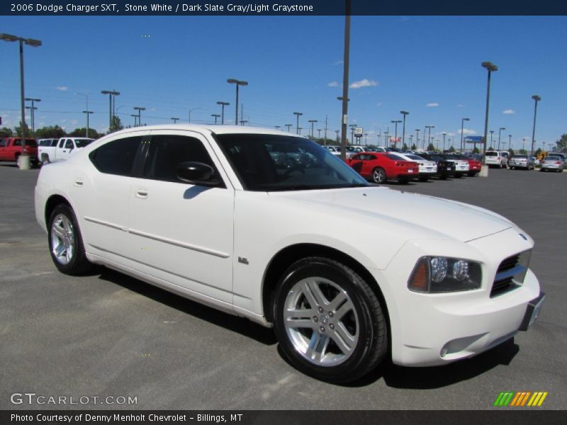Stone White / Dark Slate Gray/Light Graystone 2006 Dodge Charger SXT
