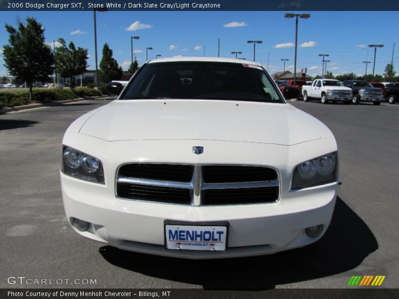 Stone White / Dark Slate Gray/Light Graystone 2006 Dodge Charger SXT
