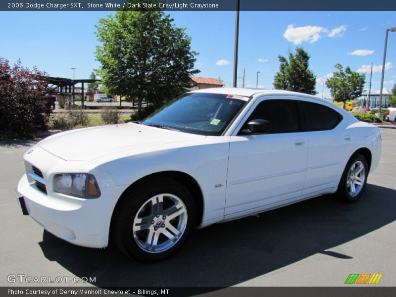 Stone White / Dark Slate Gray/Light Graystone 2006 Dodge Charger SXT