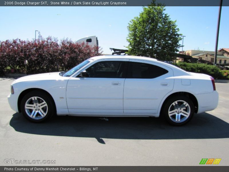Stone White / Dark Slate Gray/Light Graystone 2006 Dodge Charger SXT