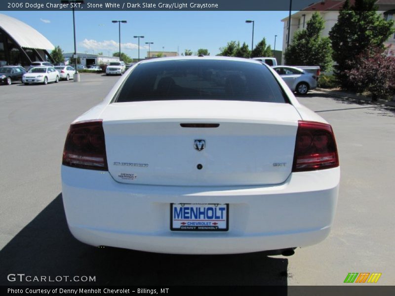 Stone White / Dark Slate Gray/Light Graystone 2006 Dodge Charger SXT