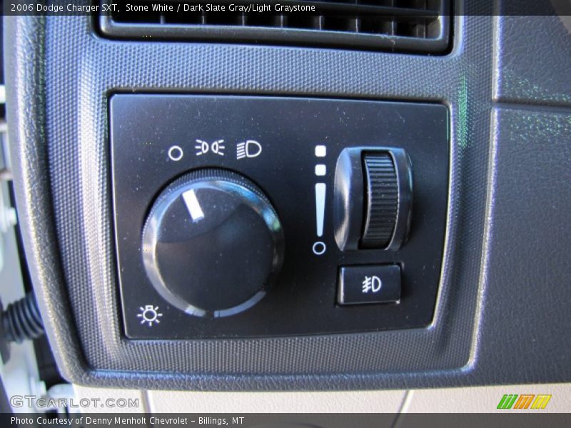 Stone White / Dark Slate Gray/Light Graystone 2006 Dodge Charger SXT