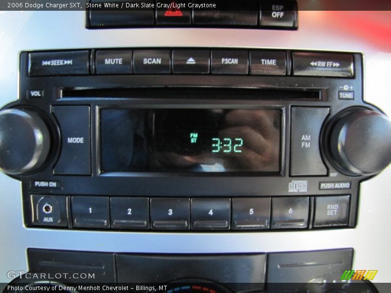 Stone White / Dark Slate Gray/Light Graystone 2006 Dodge Charger SXT