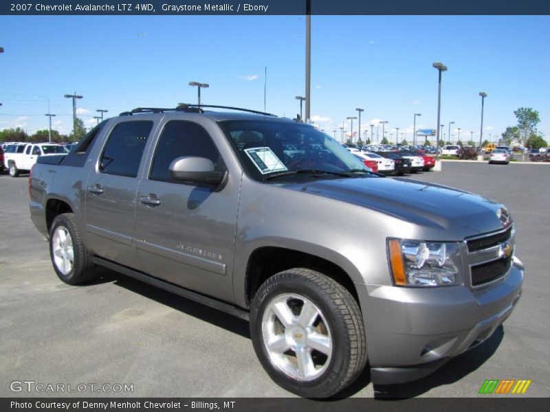 Graystone Metallic / Ebony 2007 Chevrolet Avalanche LTZ 4WD
