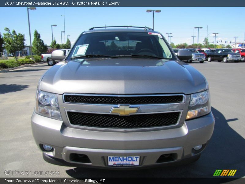 Graystone Metallic / Ebony 2007 Chevrolet Avalanche LTZ 4WD