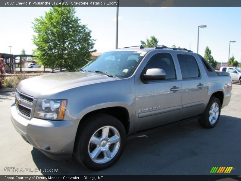 Graystone Metallic / Ebony 2007 Chevrolet Avalanche LTZ 4WD
