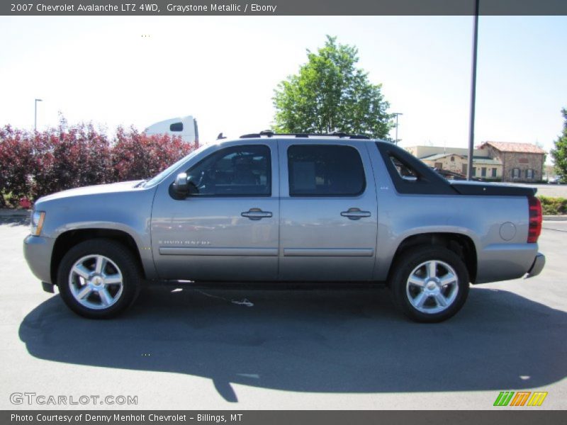 Graystone Metallic / Ebony 2007 Chevrolet Avalanche LTZ 4WD