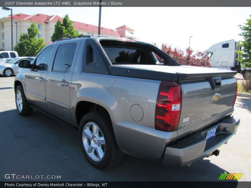 Graystone Metallic / Ebony 2007 Chevrolet Avalanche LTZ 4WD