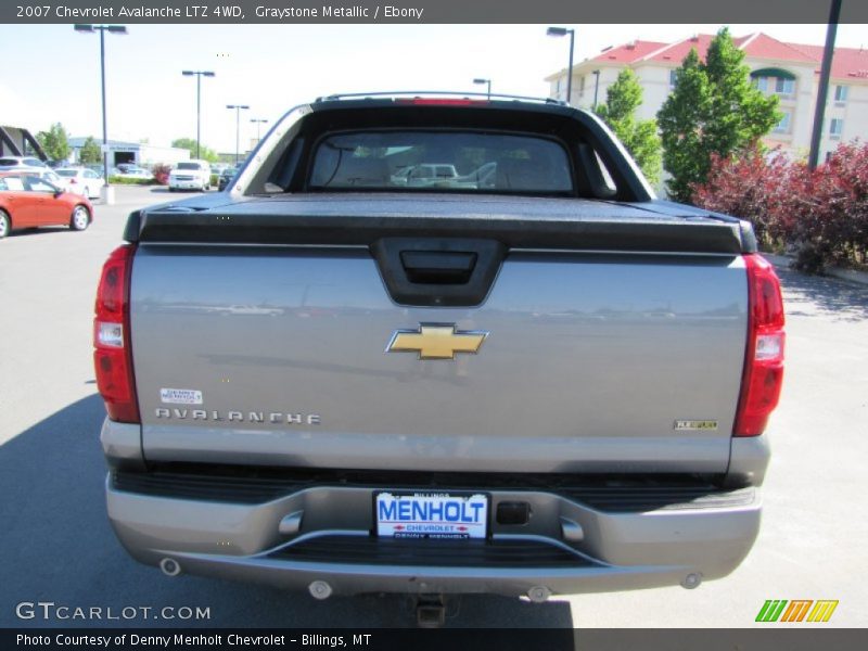 Graystone Metallic / Ebony 2007 Chevrolet Avalanche LTZ 4WD