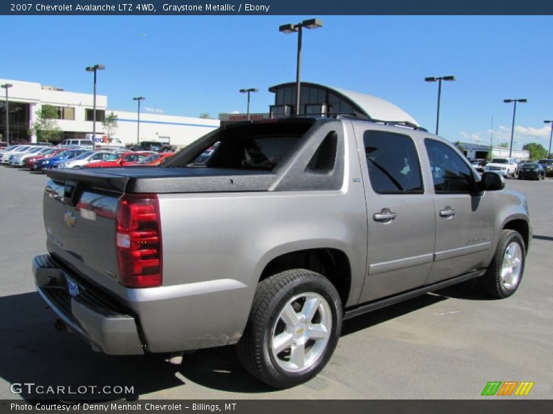 Graystone Metallic / Ebony 2007 Chevrolet Avalanche LTZ 4WD