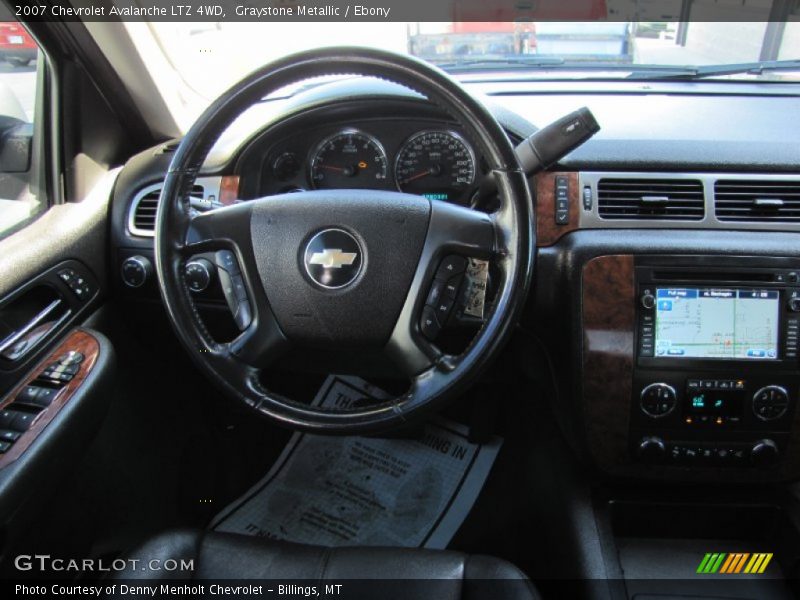 Graystone Metallic / Ebony 2007 Chevrolet Avalanche LTZ 4WD