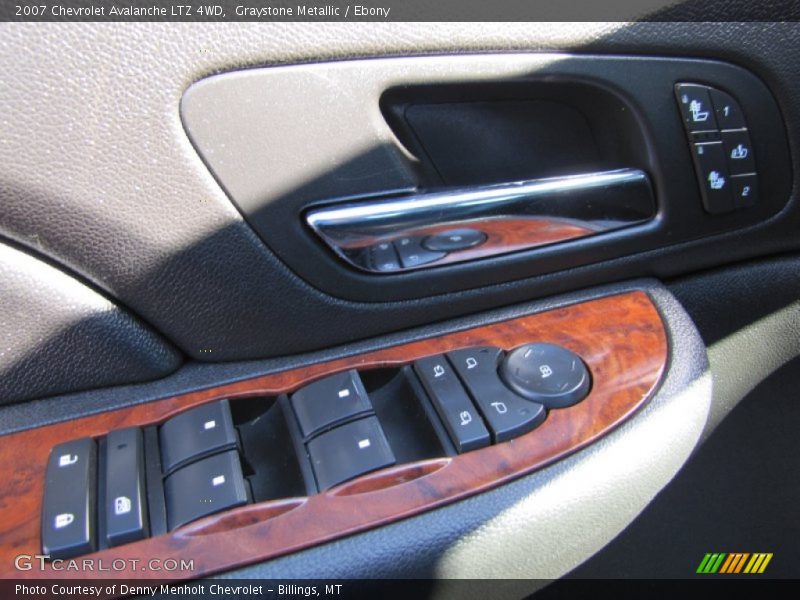 Graystone Metallic / Ebony 2007 Chevrolet Avalanche LTZ 4WD