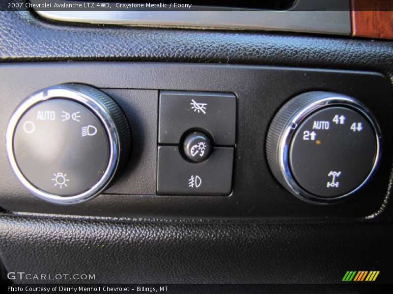 Graystone Metallic / Ebony 2007 Chevrolet Avalanche LTZ 4WD